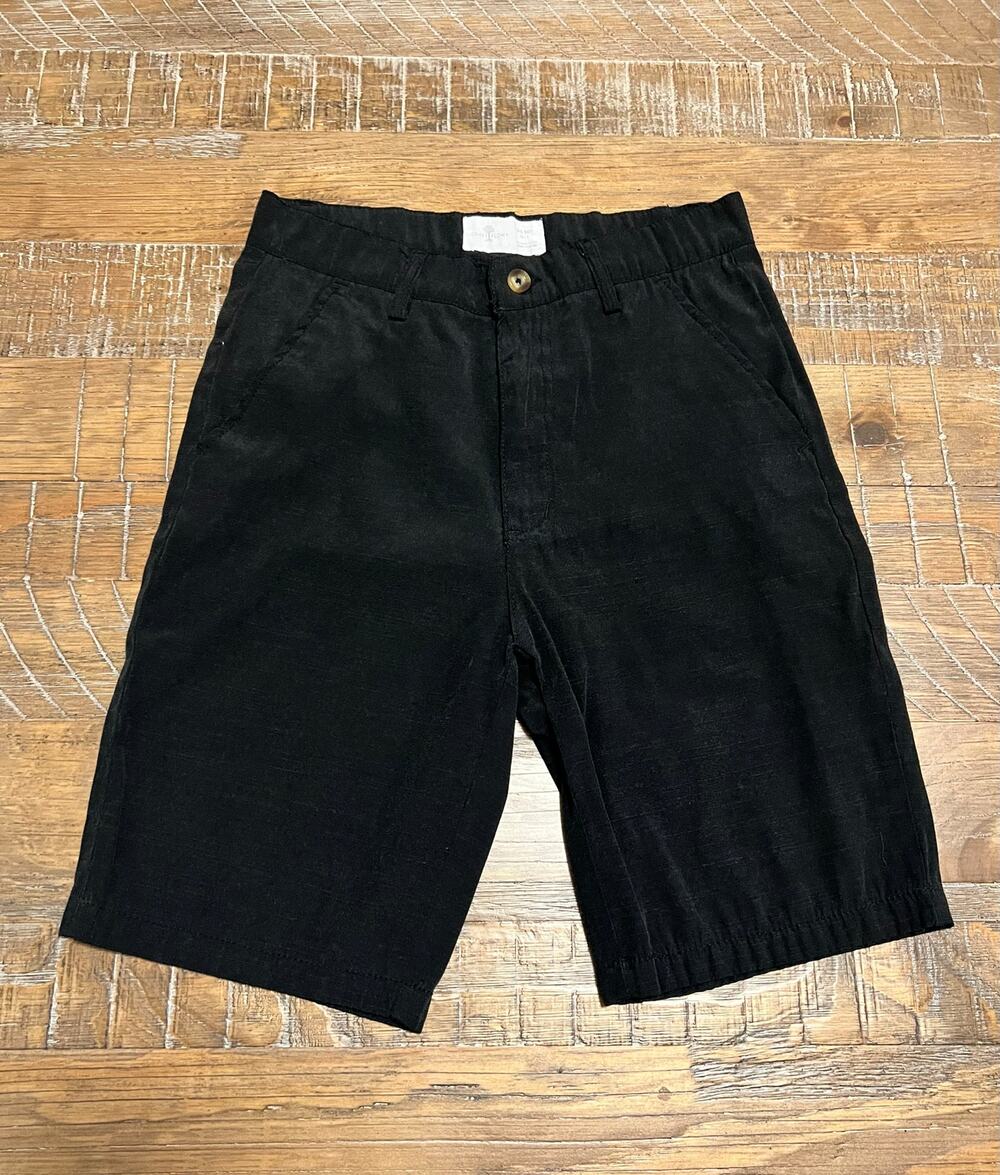 Craft & Flow Boys Black Shorts Size 12 Large EUC School Summer Outdoors